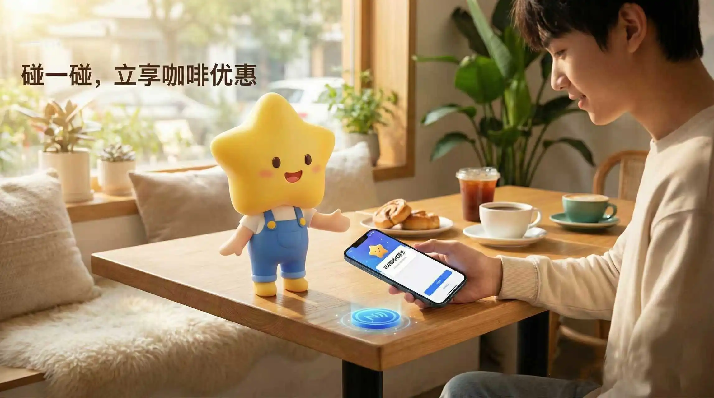 张国杰找合伙人*实体项目!NFC碰一碰拓客