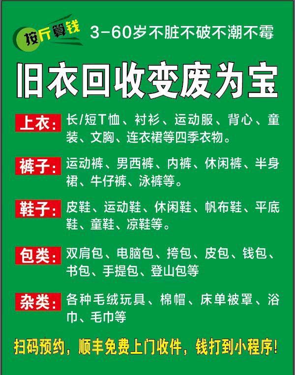 朱先生其他供需旧衣服回收