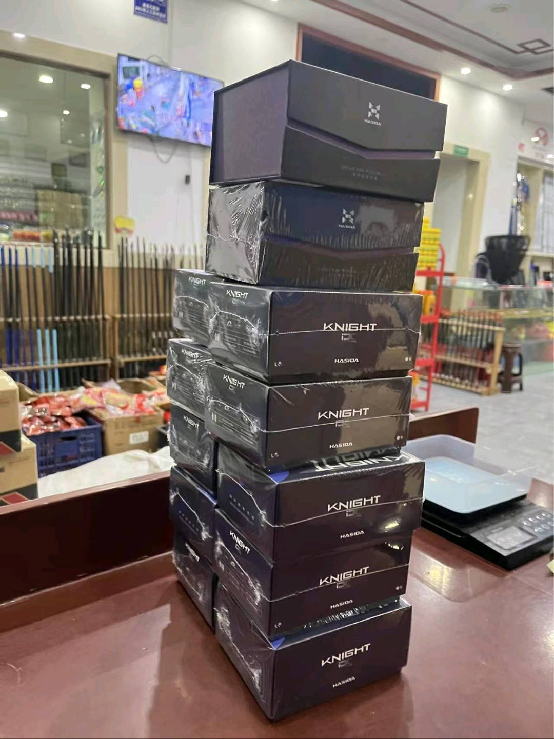 王宏菲哈达斯路亚渔具水滴轮品牌直发