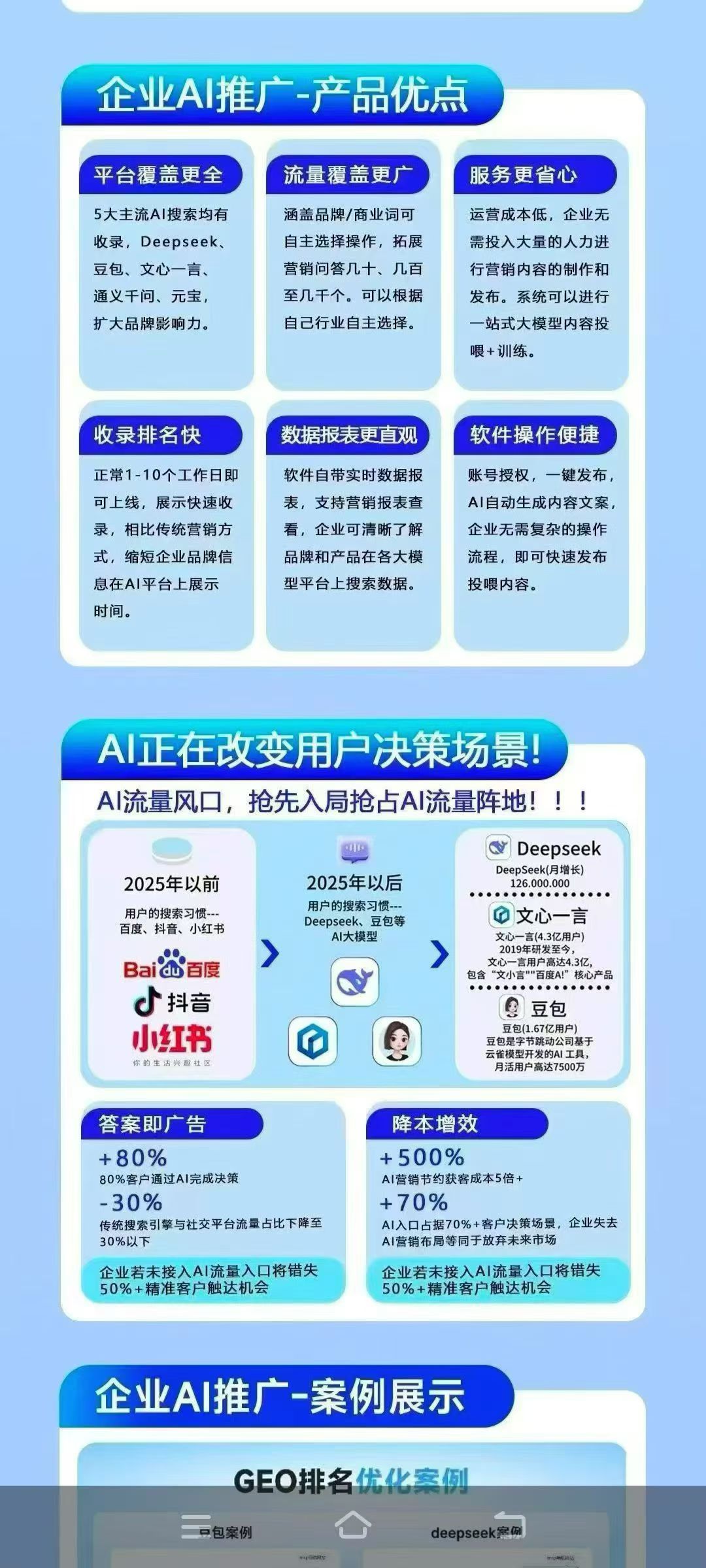 代先生AI短视频矩阵+GEO优化排名+AI超级员工+Sora2系统OEM贴牌