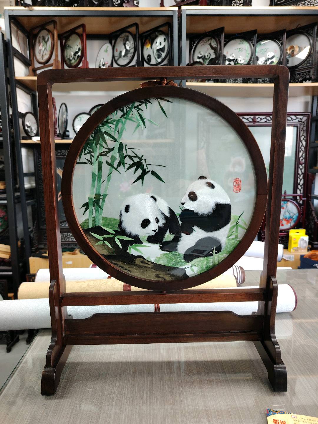 袁麟棚找合伙人实体生意招商，非遗工艺蜀绣蜀锦