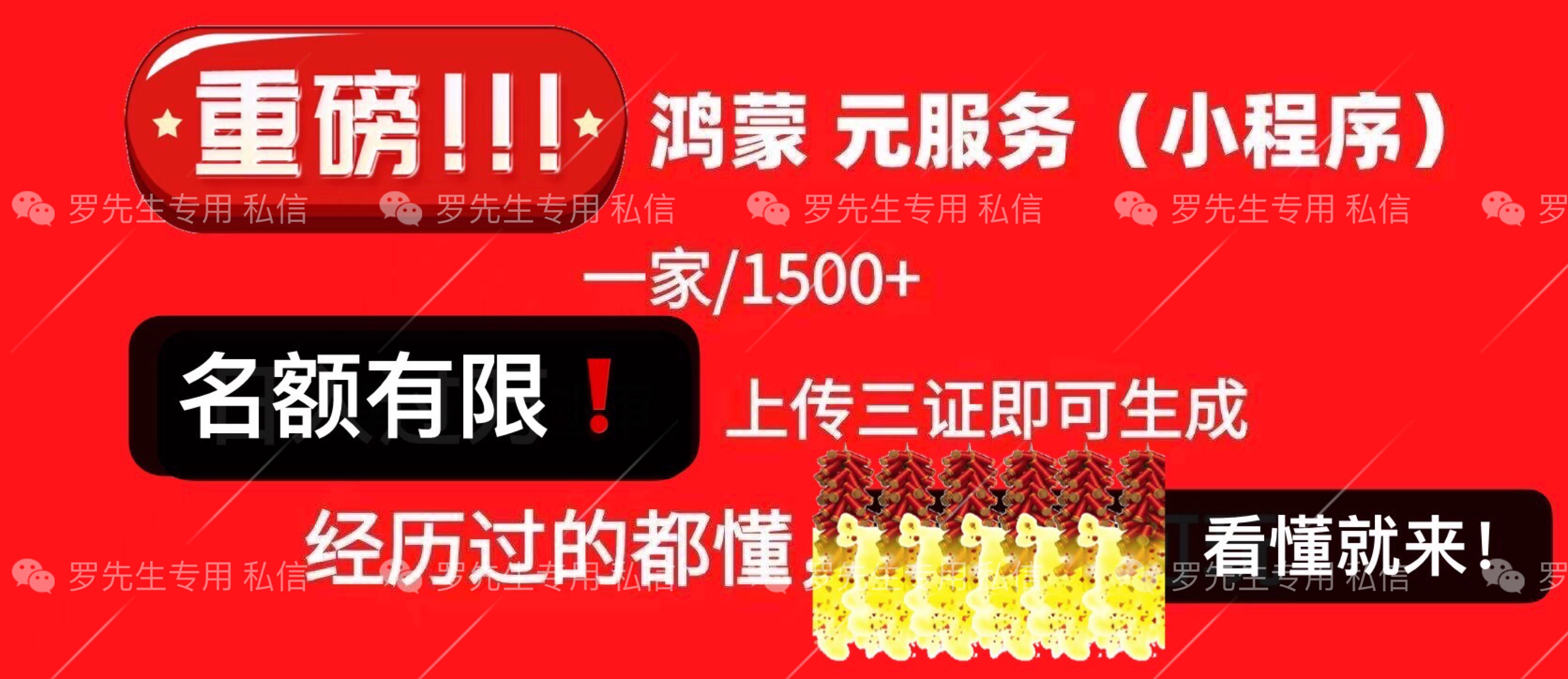 罗先生找合伙人鸿蒙元服务+高德+京东外卖+配送站点+抖音+微信官方直签服务商上门扶持