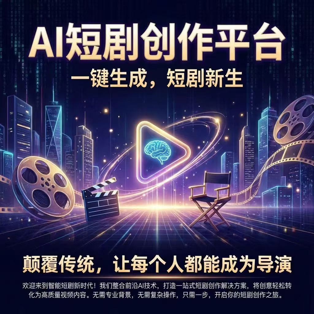 靖云皓找合伙人Ai漫剧，短剧一键创作平台