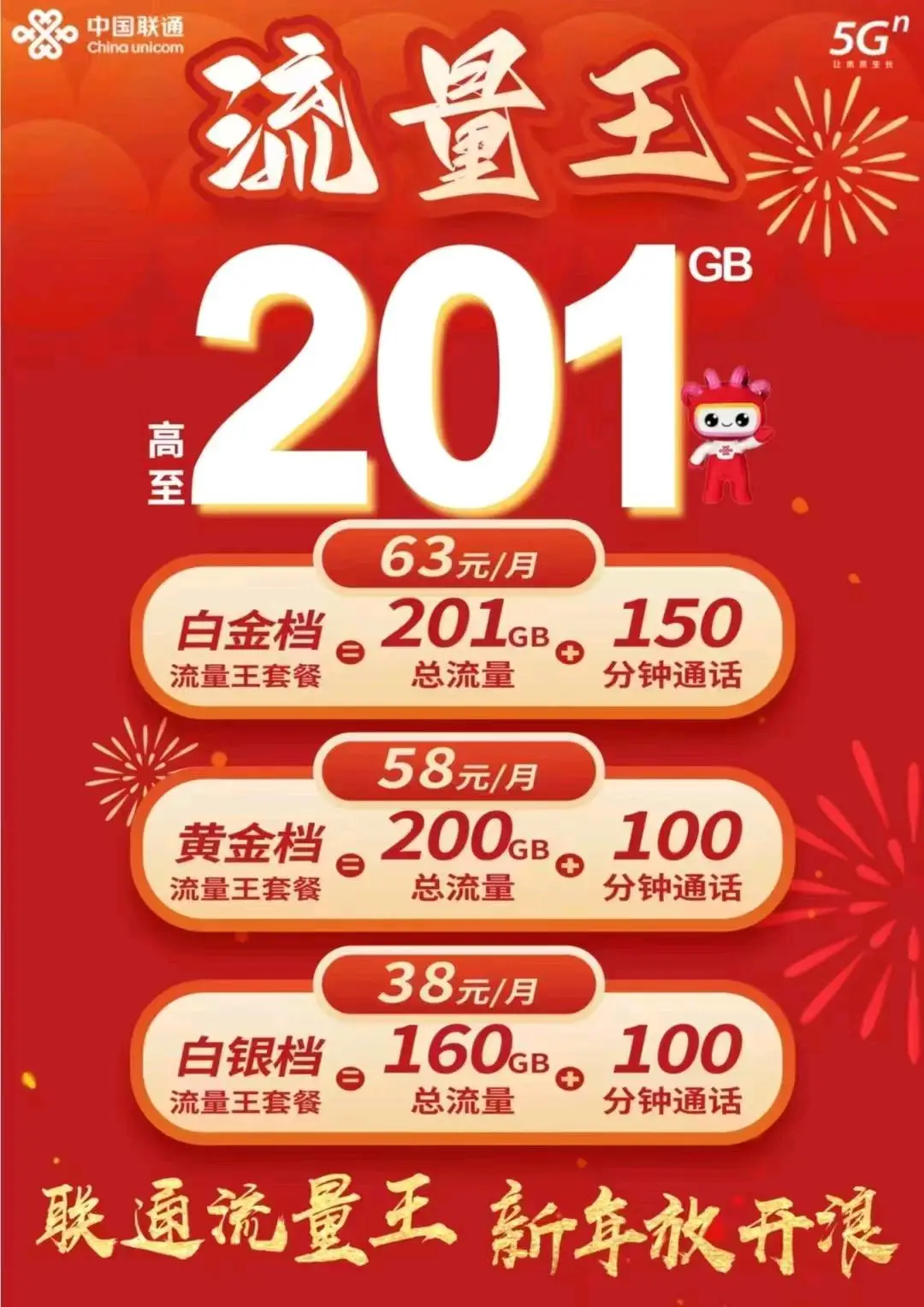 周勇智品牌货源降低手机套餐 大流量 与大通话套餐