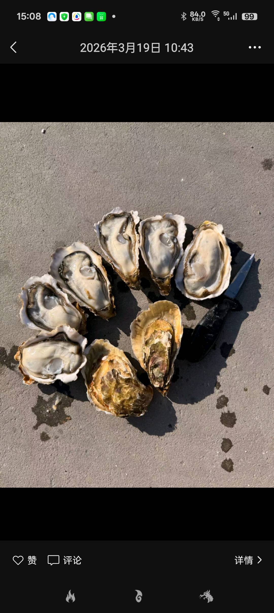 高晓林够鲜、够肥、够嫩，这就是乳山生蚝