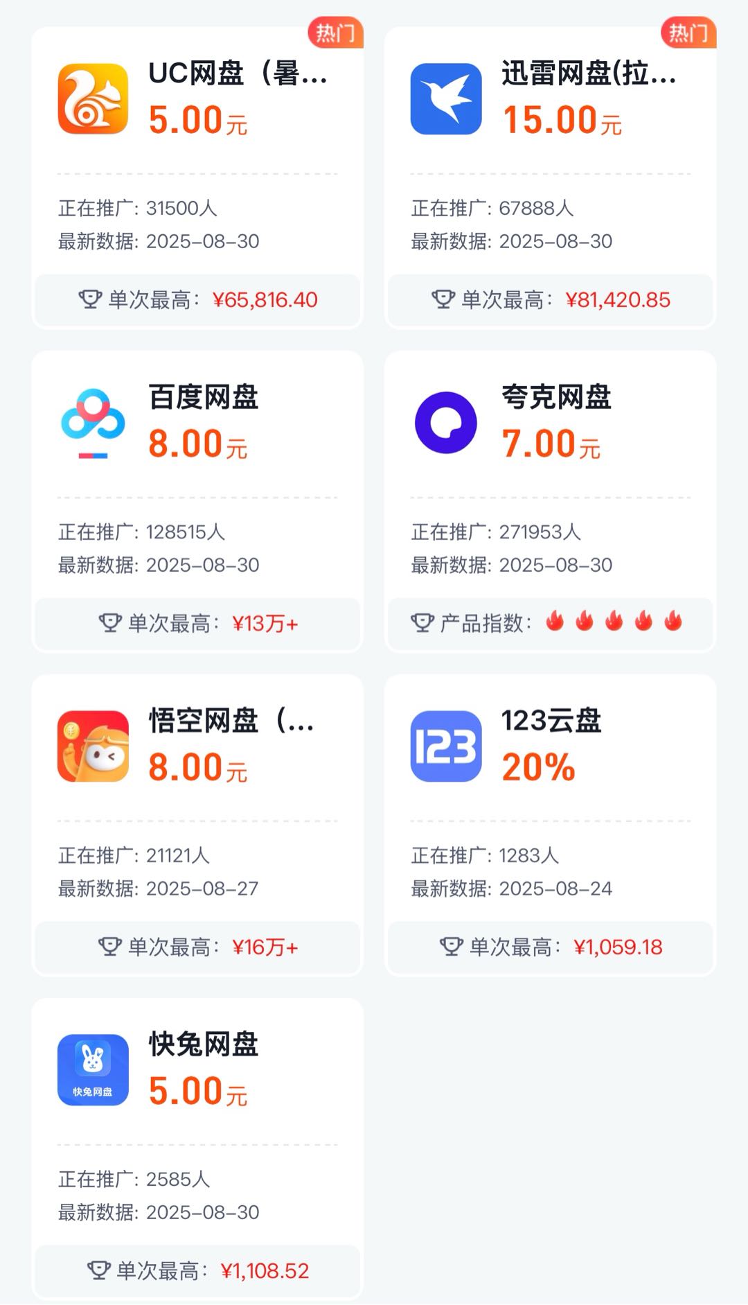 刘先生地推项目