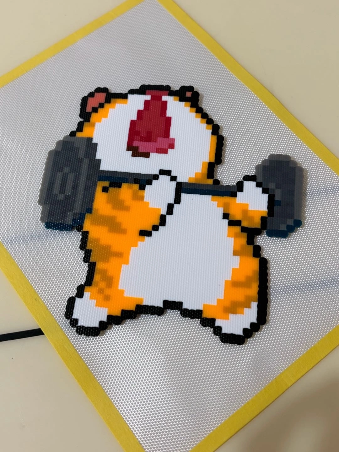 许若颖在线手工diy拼豆