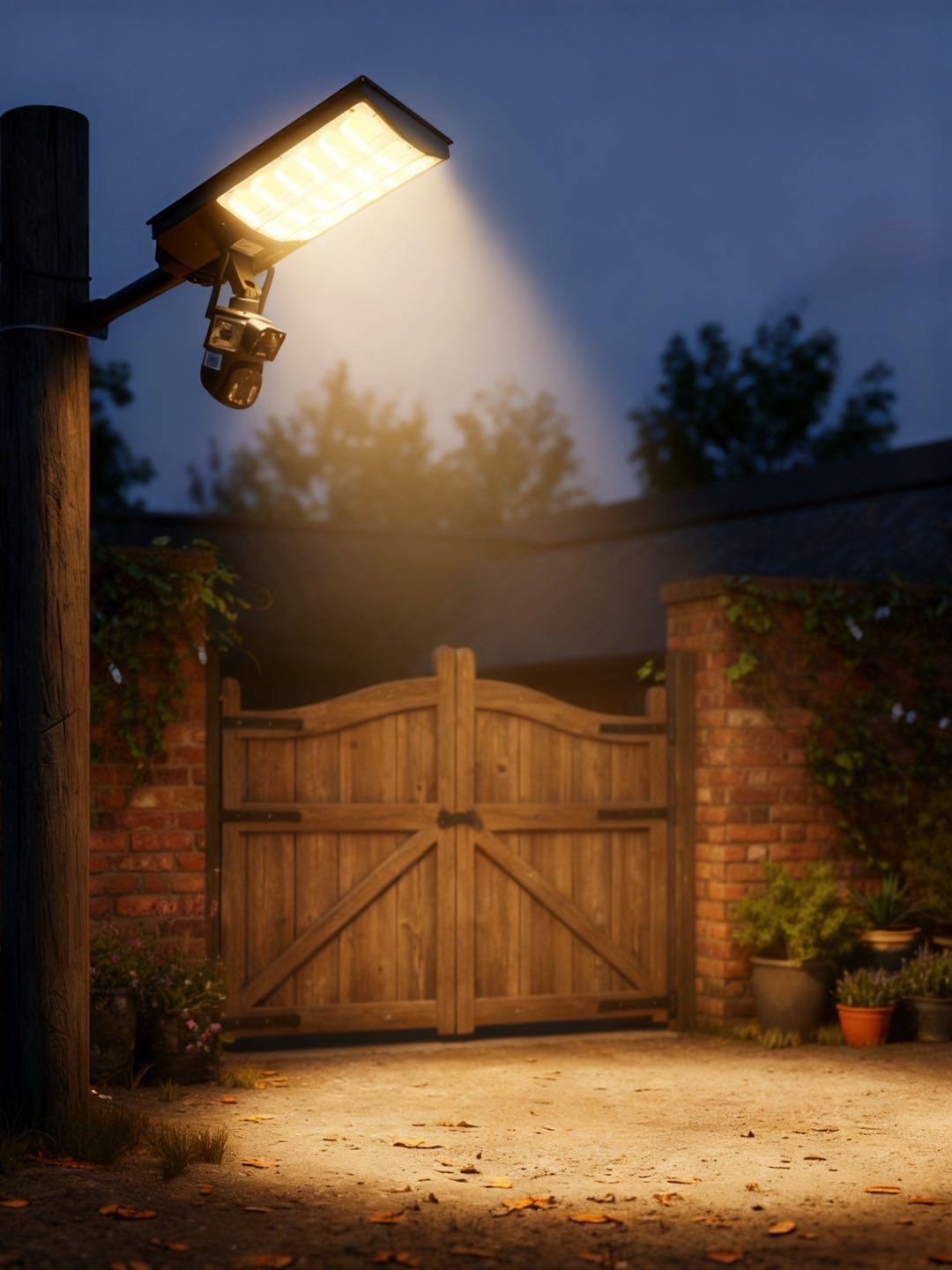 曾胜太阳能监控灯