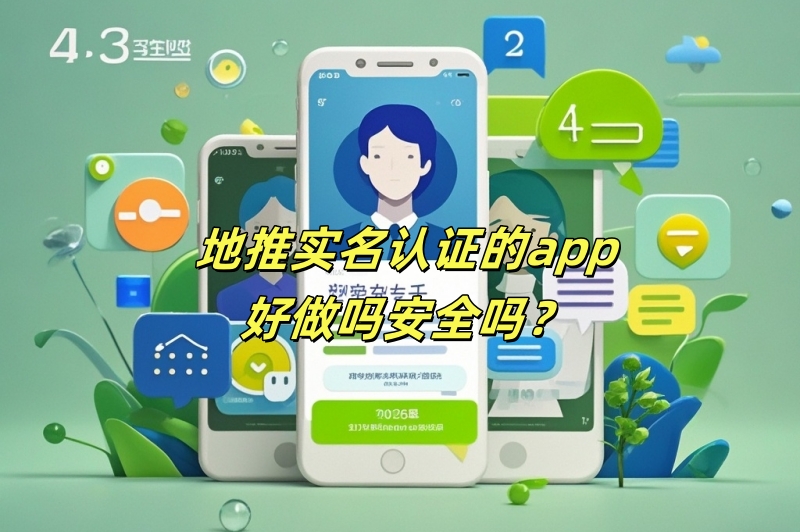 地推实名认证的app好做吗安全吗？