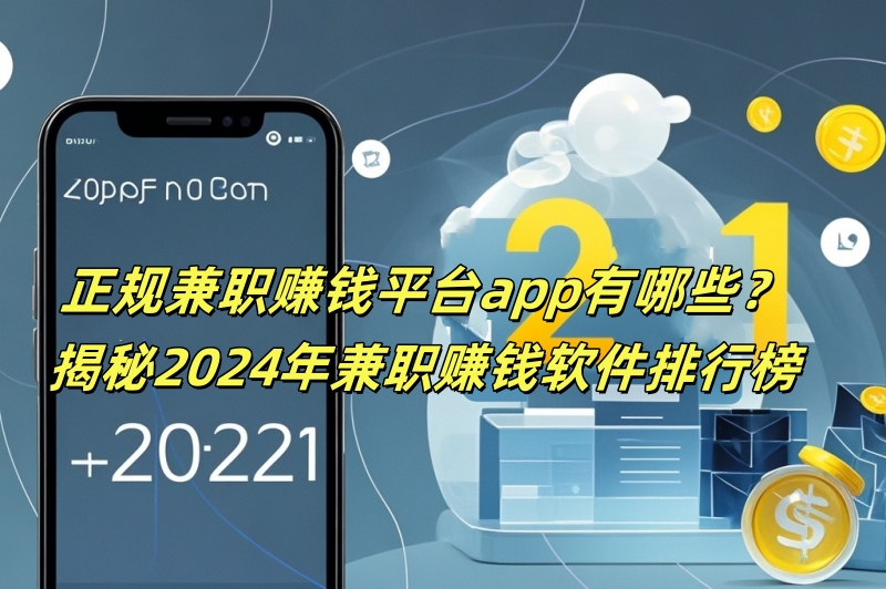 正规兼职赚钱平台app有哪些？揭秘2024年兼职赚钱软件排行榜