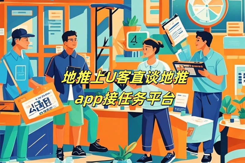 地推上U客直谈地推app接任务平台