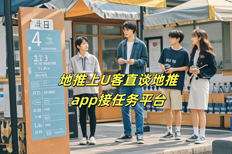 地推上U客直谈地推app接任务平台