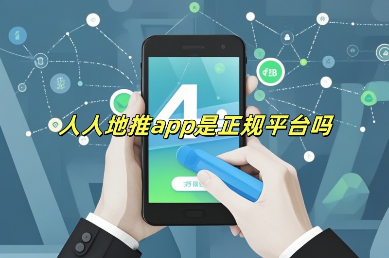 人人地推app是正规平台吗？