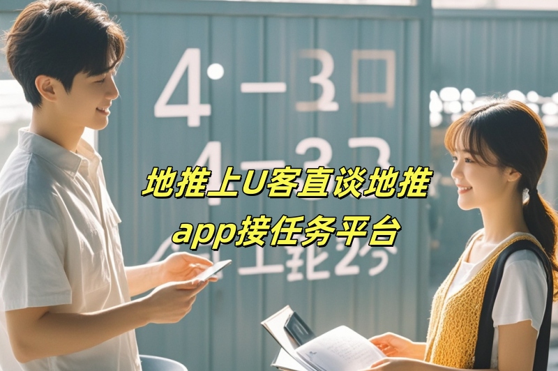 地推上U客直谈地推app接任务平台