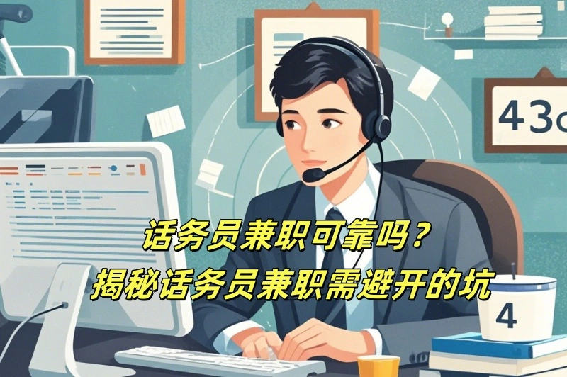 话务员兼职可靠吗？揭秘话务员兼职需避开的坑