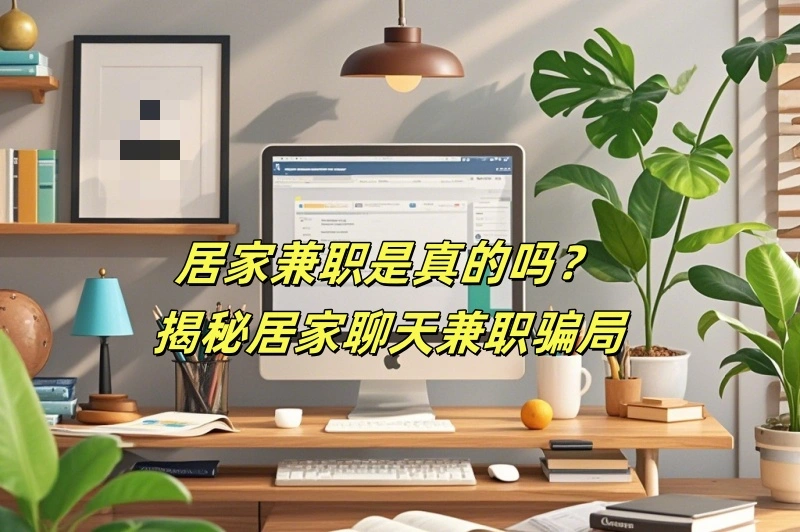 居家兼职是真的吗？揭秘居家聊天兼职骗局