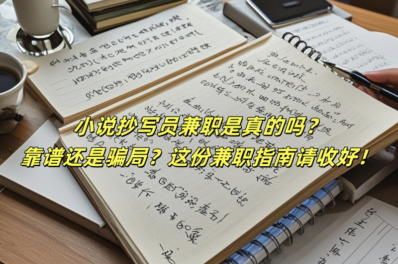 小说抄写员兼职是真的吗？靠谱还是骗局？这份兼职指南请收好！