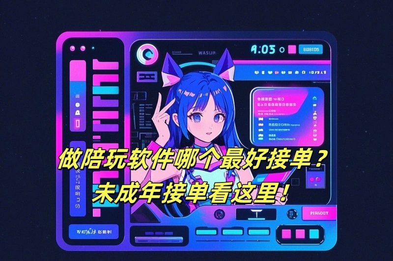 做陪玩软件哪个最好接单？未成年接单看这里！