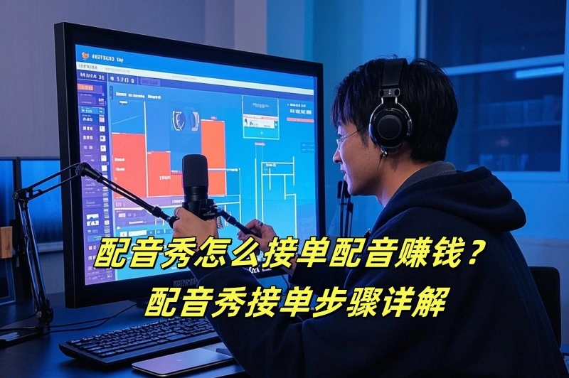 配音秀怎么接单配音赚钱？配音秀接单步骤详解