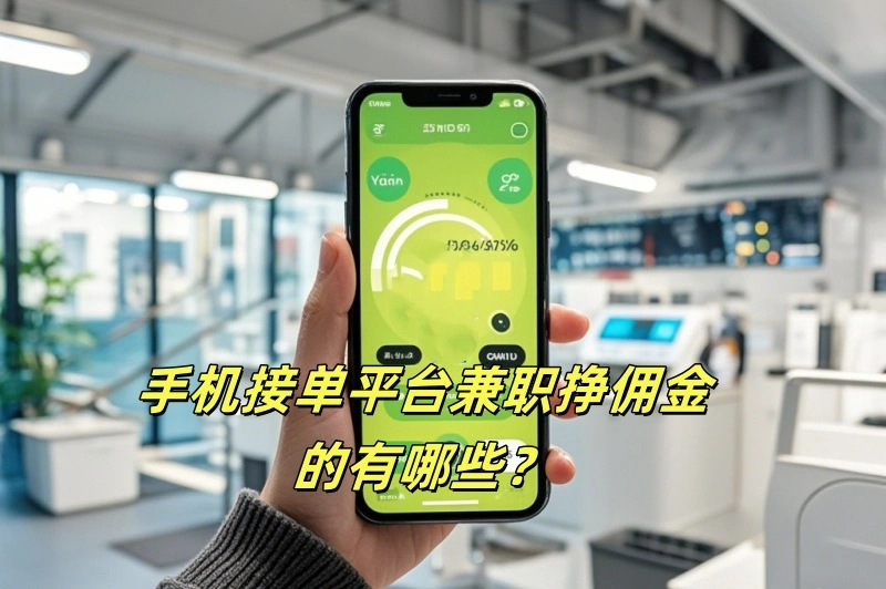 手机接单平台兼职挣佣金的有哪些?