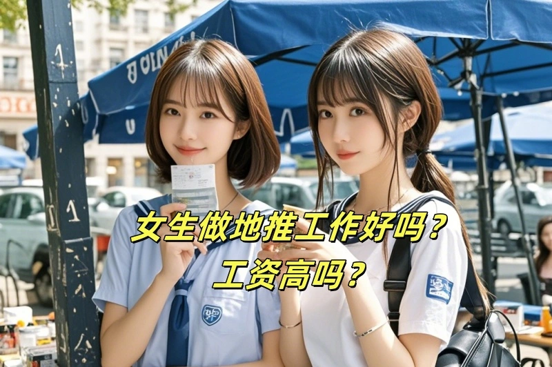 女生做地推工作好吗？工资高吗？