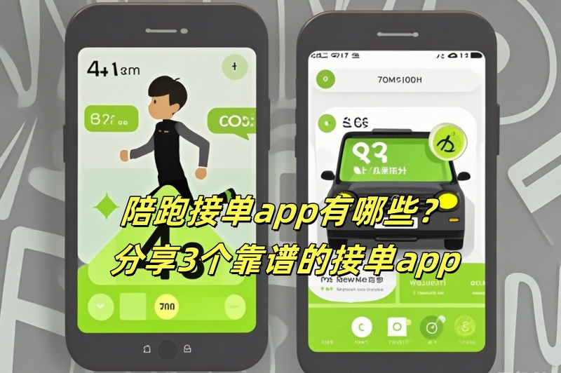 陪跑接单app有哪些？分享3个靠谱的接单app