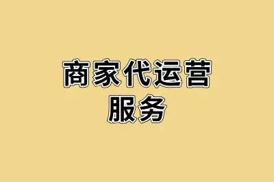 商家代运营服务