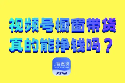视频号橱窗带货真的能挣钱吗？2025年全网新风口赚钱项目，新手必看