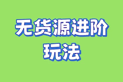 无货源进阶玩法