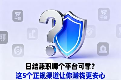 手机就能做!日结兼职哪个平台可靠?这5个正规渠道让你赚钱更安心