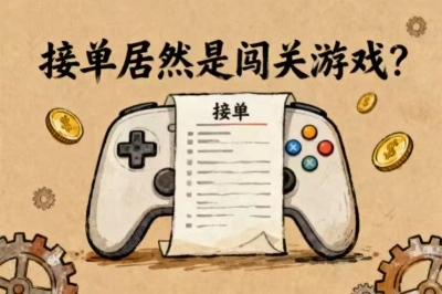 接单居然是闯关游戏？这款游戏接单软件app，通关直接赚现金！