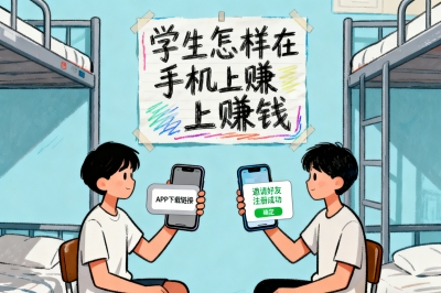 学生怎样在手机上赚钱?这5种零成本方法,轻松实现生活费自由