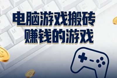 电脑游戏搬砖赚钱的游戏