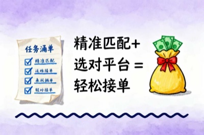 精准匹配+选对平台=精准接单