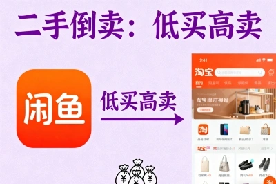 二手倒卖:低买高卖