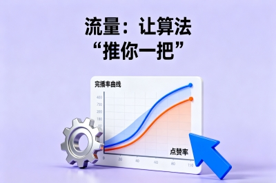 流量：让算法“推你一把”