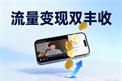 流量变现双丰收