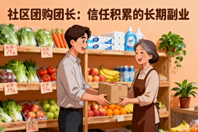 社区团购团长：信任积累的长期副业