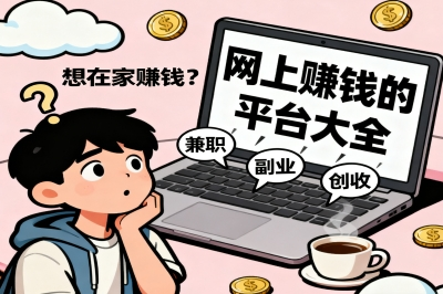 网上赚钱的平台有哪些?2025年最新靠谱推荐,新手也能快速上手