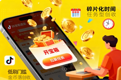 抖音极速版开宝箱拉新任务