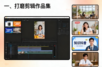 一、打磨剪辑作品集