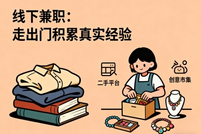 线下兼职：走出门积累真实经验