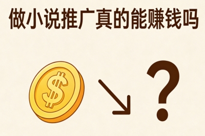 别再半信半疑!做小说推广真的能赚钱吗?关键在于这3个核心步骤