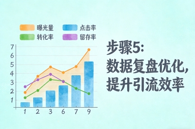 数据复盘优化，提升引流效率