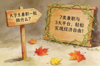 大学生兼职一般做什么?7类兼职与3大平台,轻松实现经济自由!