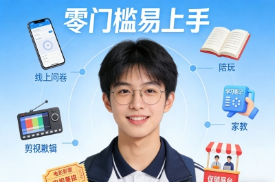 揭秘10个适合高中生的兼职工作,零门槛易上手,这些机会你不能错过