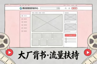 大厂背书,流量扶持