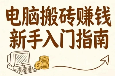 电脑搬砖赚钱新手入门指南
