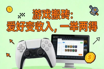 游戏搬砖：爱好变收入，一举两得