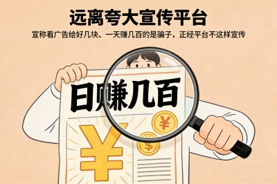 远离夸大宣传平台